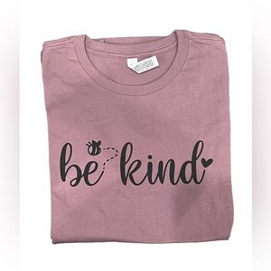 New Handmade Be Kind Bee Tee Shirt Bella and Canvas Boutique Vinyl Unique Small